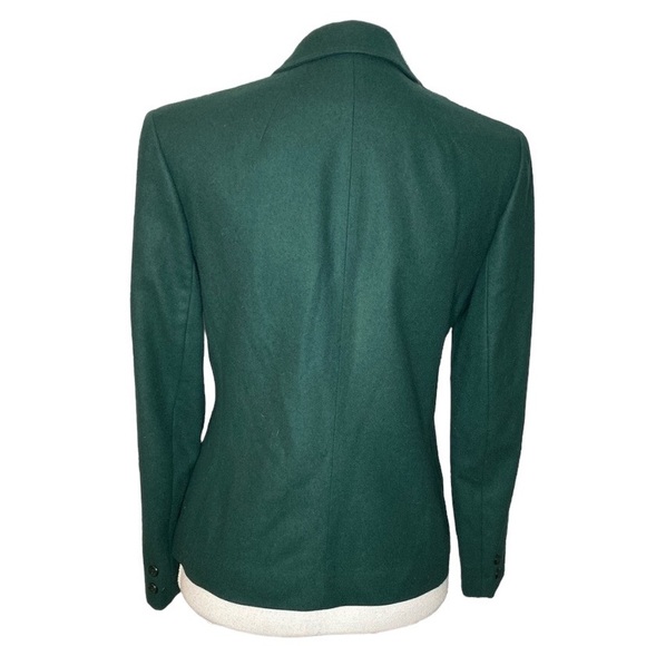 Vintage Pendleton Wool Green Fitted Blazer - Picture 3 of 5